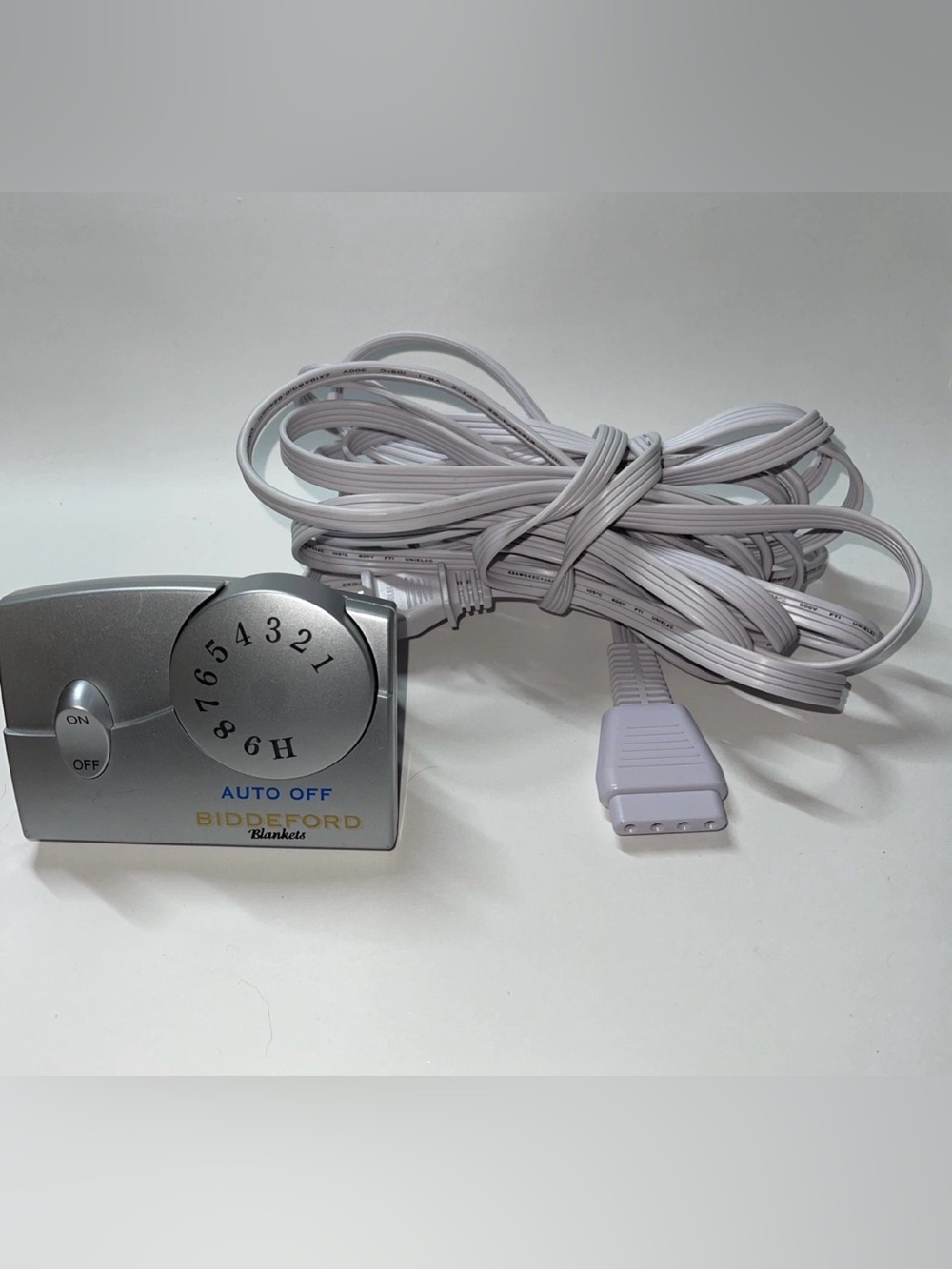 Biddeford Silver TC11BA 4-Prong Electric Blanket Temp Control Power Cord